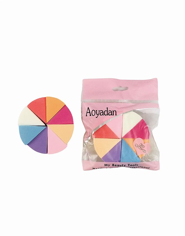 Kit ESponja Queijinho 8 Peças Sortidas