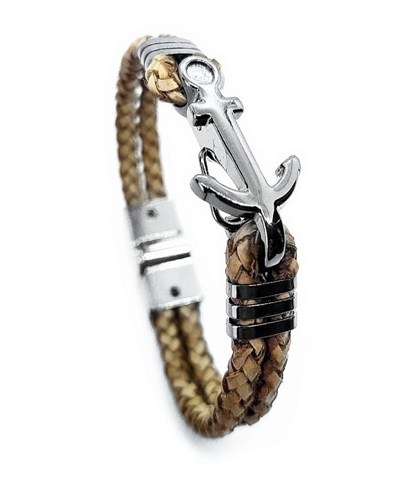 Pulseira Slim Âncora Tiras