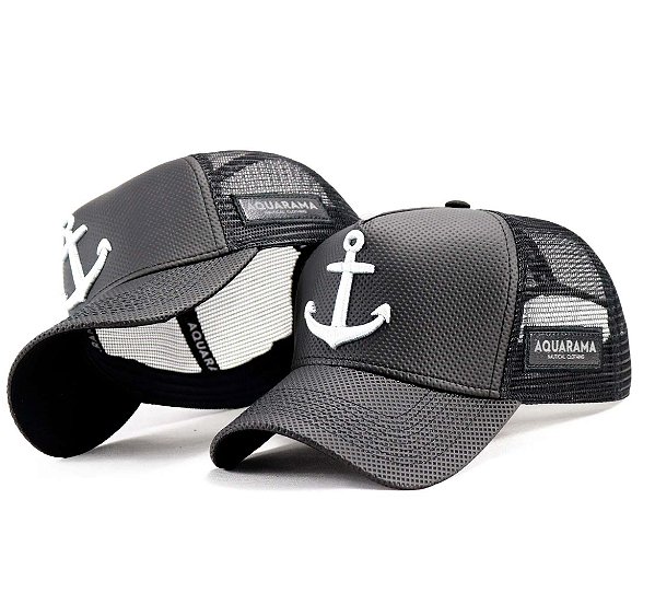 Boné Âncora Silver