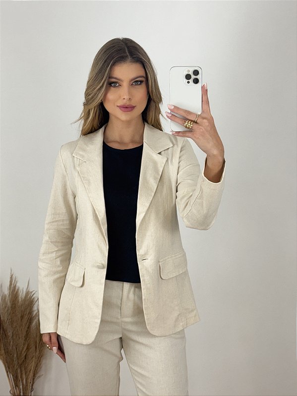 Blazer linho