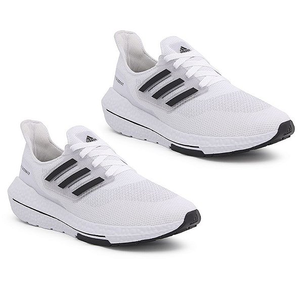 ultraboost branco e preto