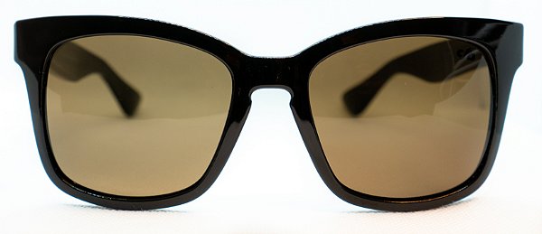 Óculos de Sol Feminino Chilli Beans Quadrado Marrom escuro