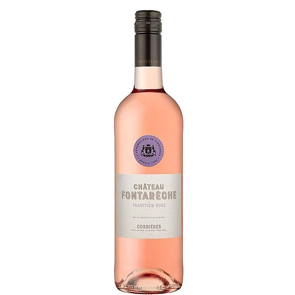 Vinho Francês Château Fontarèche Tradition Rosé 2020 750ml