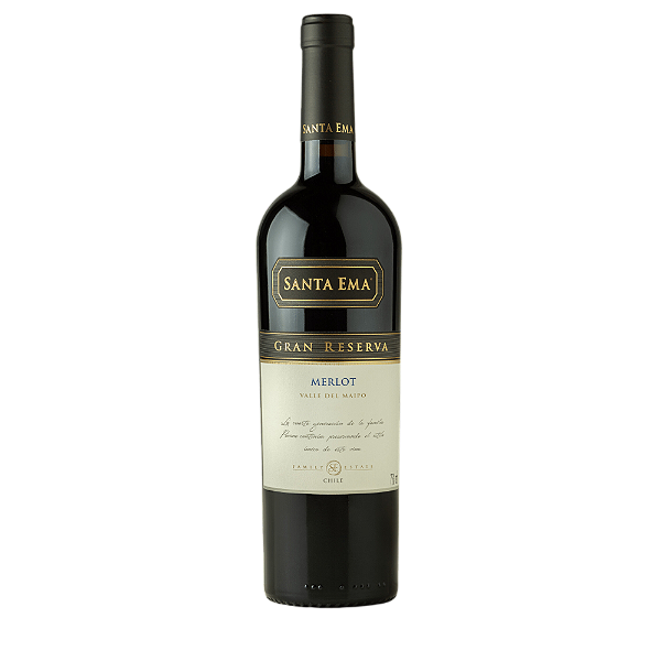 Vinho Tinto Chileno Santa Ema Gran Reserva Merlot 2022
