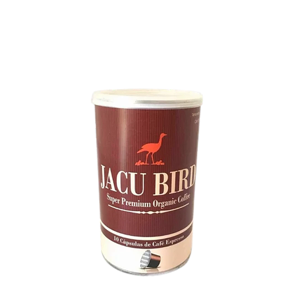 Café do Jacú Bird Super Premium Organic Coffee em Cápsulas 50g