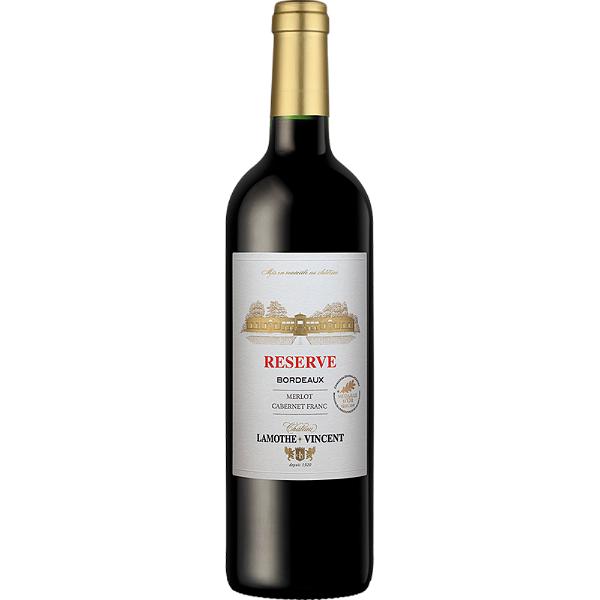 Vinho Tinto Francês Chateau Lamothe Vincent Bordeaux Reserve 2022