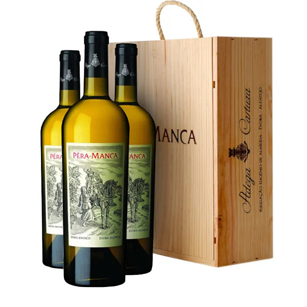 Kit 3 Vinhos Branco Português Pera Manca 2021 750ml