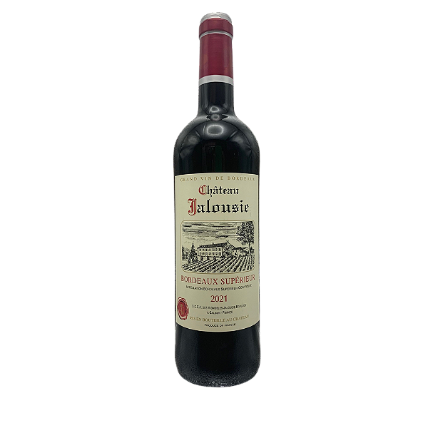 Vinho Tinto Francês Chateau Jalousie Bordeaux Superieur AOC 2021