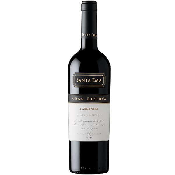 Vinho Tinto Chileno Santa Ema Gran Reserva Carmenere 2023