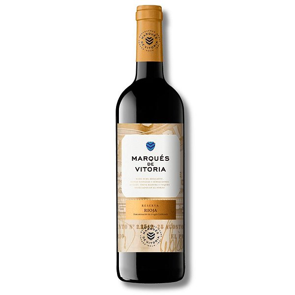 Vinho Tinto Espanhol Marques de Vitoria Reserva 2018 750ml