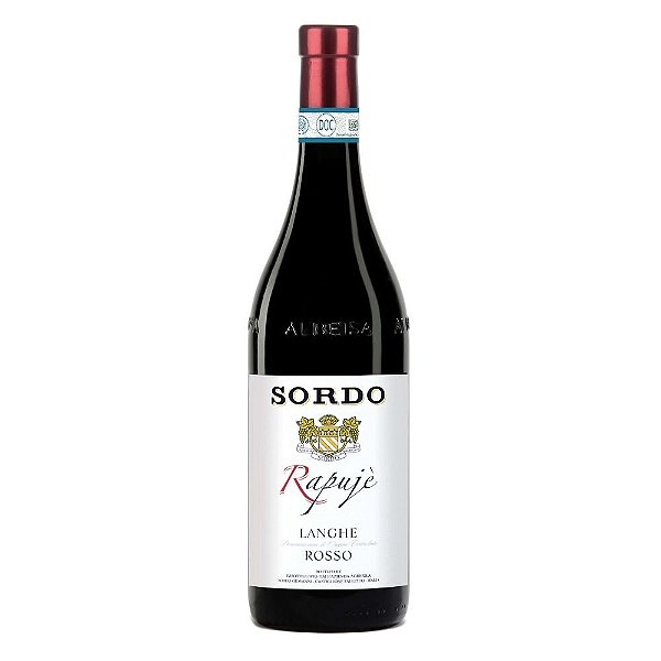 Vinho Tinto Italiano Sordo Rapujé Langhe DOC Rosso 2018