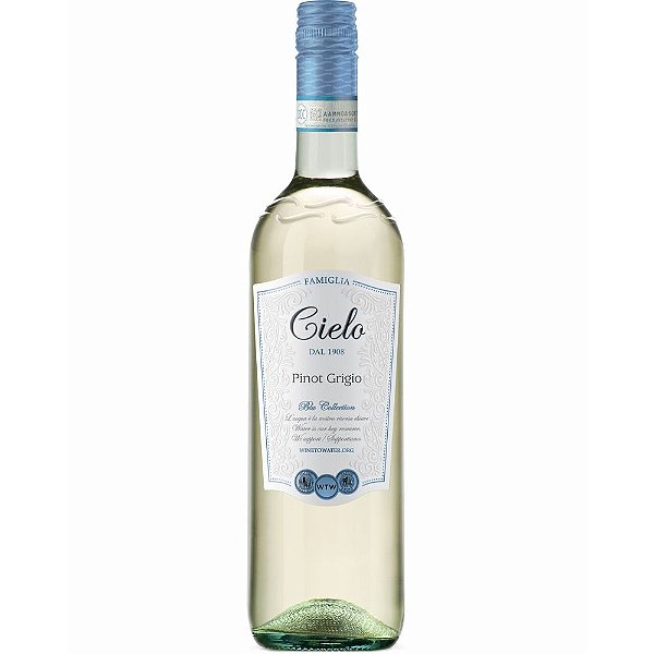 Vinho Branco Italiano Cielo Pinot Grigio Delle Venezie DOC 2023 750ml