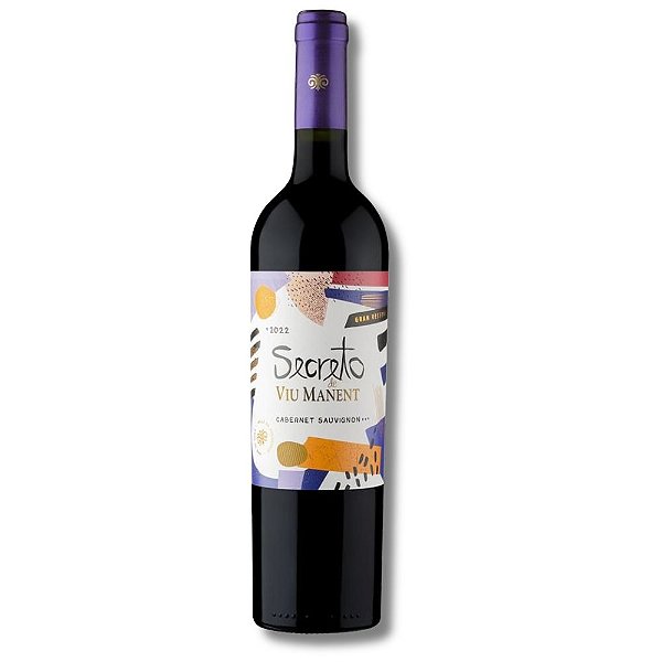 Vinho Tinto Chileno Viu Manent Secreto Gran Reserva Cabernet Sauvignon 2024 750ml