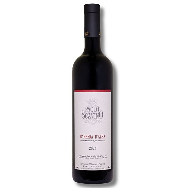 Vinho Tinto Italiano Paolo Scavino Barbera Dalba DOC 2024 750ml