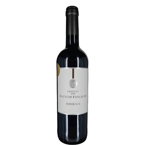 Vinho Tinto Francês Château des Hauts de Foncaude Bordeaux 2018 750 ml