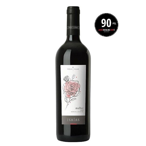 Vinho Tinto Argentino Viejo Isaías Roble Malbec 2019