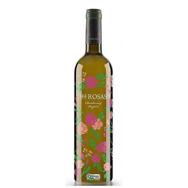 Vinho Branco Espanhol Orgânico 99 Rosas Edição Especial 2019