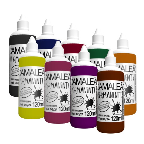 TINTA PERMANENTE PARA MARCADOR E KIT ESCRITA - 120ml