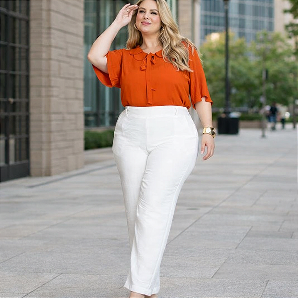 Calça Alfaiataria Elastico Costa