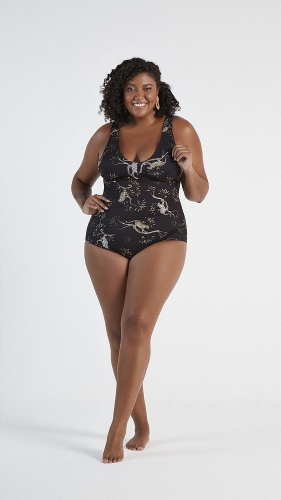 Maiô Reforcado Plus Size