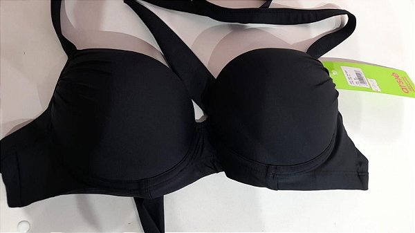 Top Praia Bojo Francidos laterais Plus Size