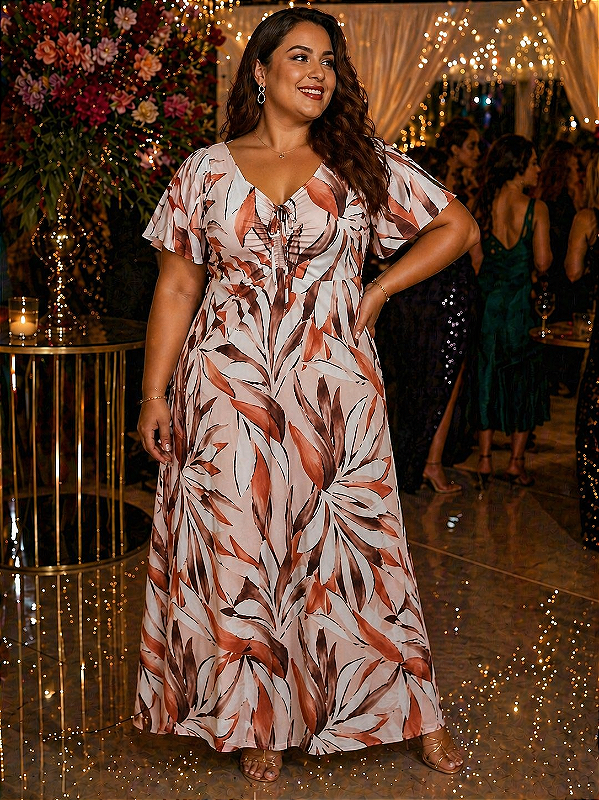 Vestido Lisianthus Plus Size