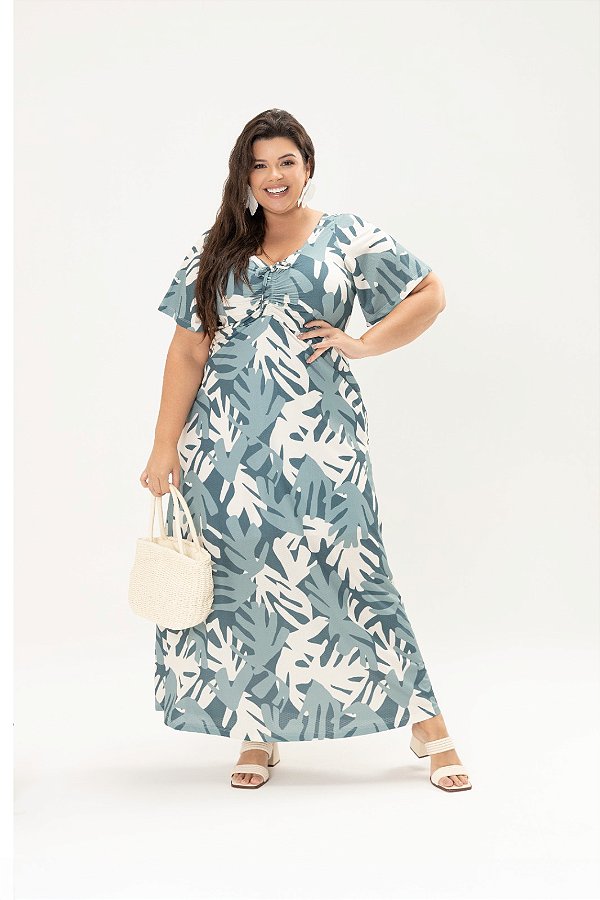 Vestido Lisianthus Plus Size
