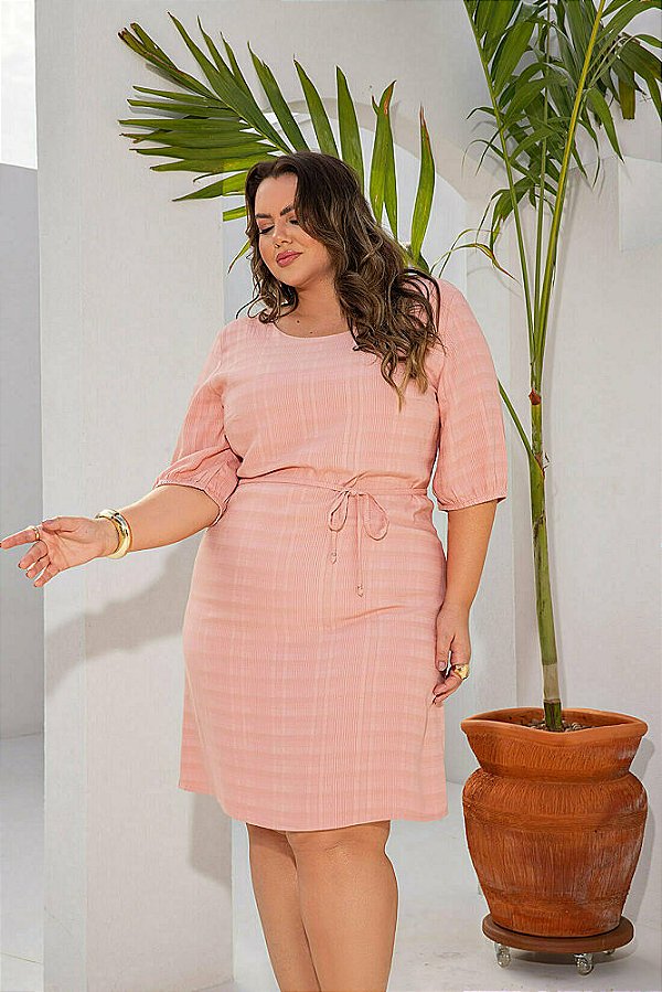 Vestido Curto Textura