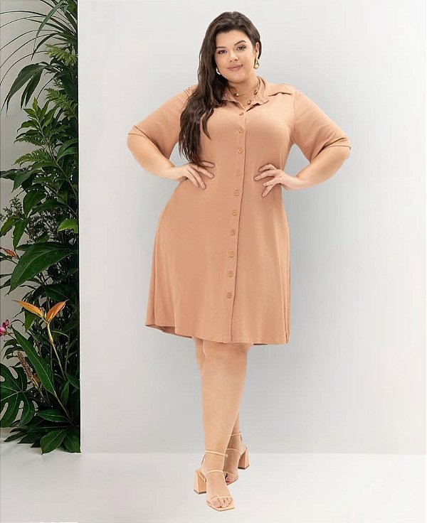 Chemise Begonia Plus Size