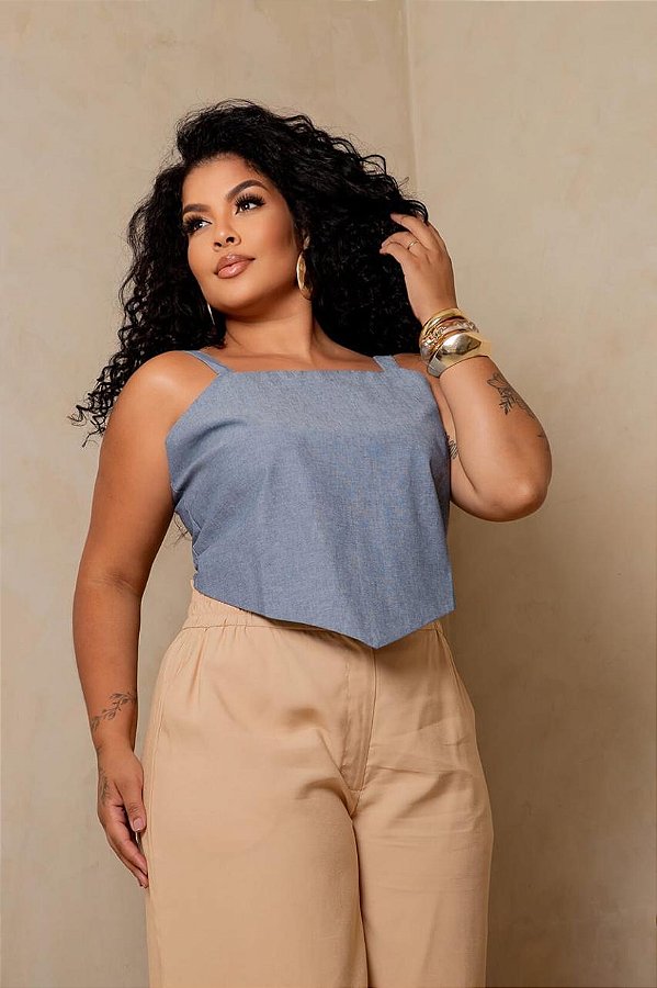 Cropped Plus Size