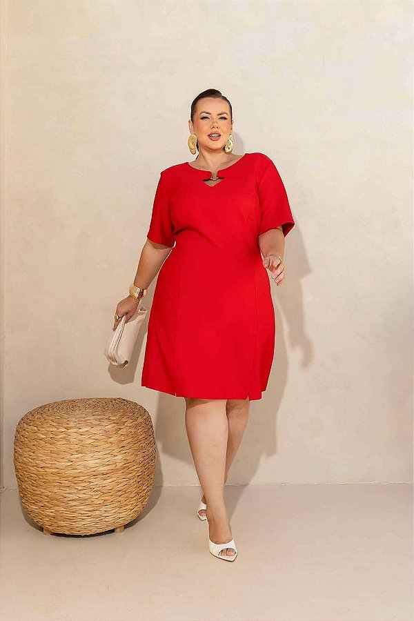Vestido Metal Plus Size