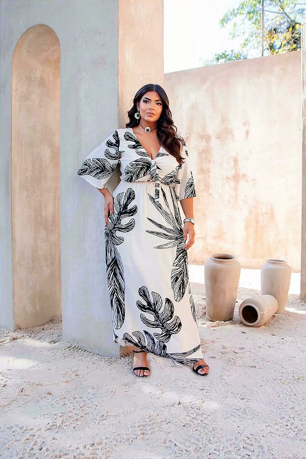 Vestido Longo Join Curves