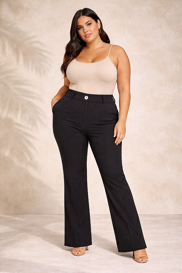 Calça Pantalona Social