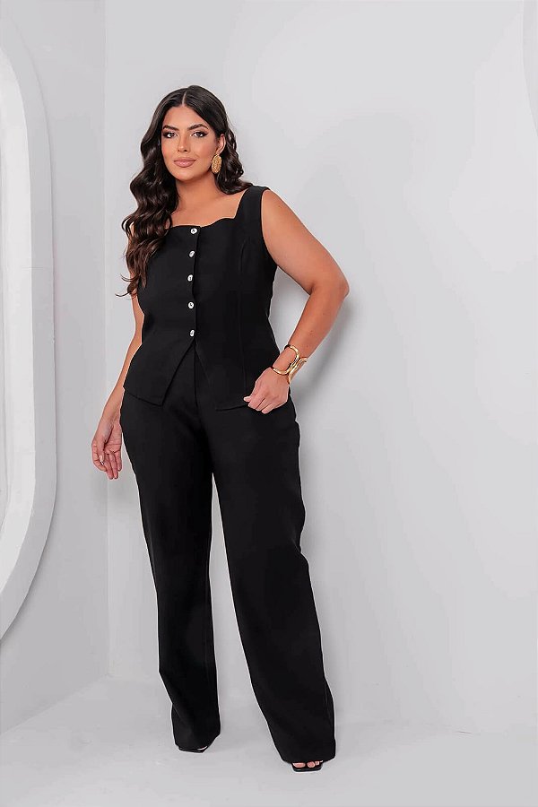 Calça Pantalona Social