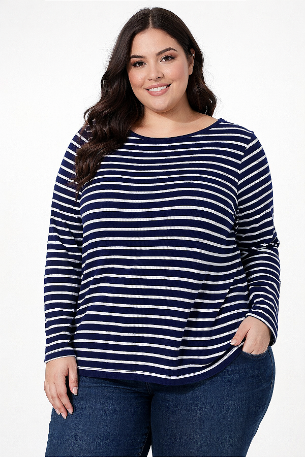 Blusa Listrada