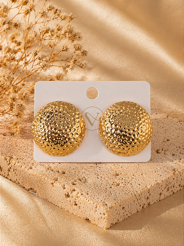 Brinco Metal Dourado