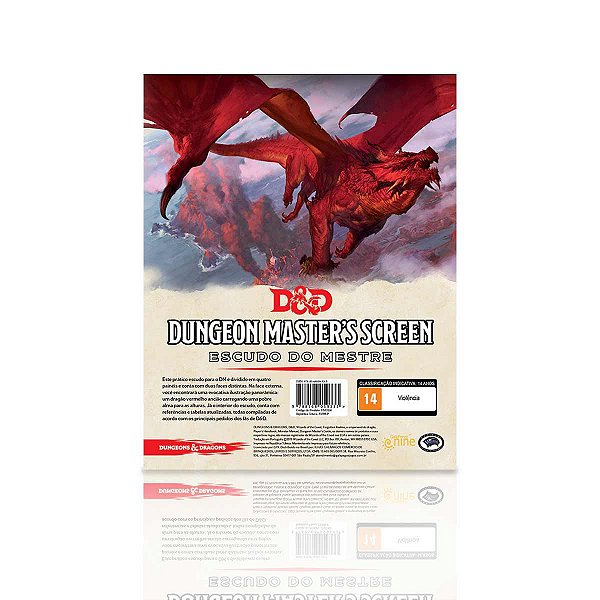 Dungeons & Dragons - Dungeon Master's Screen - Escudo do Mestre