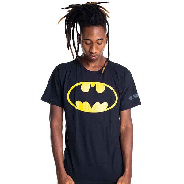 Camiseta Batman Logo Classico Preta
