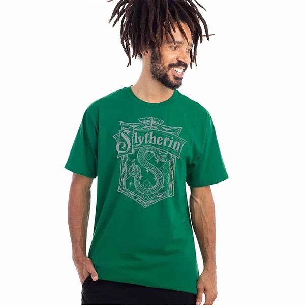 Camiseta Harry Potter Casa Sonserina Verde
