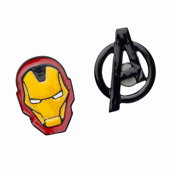Kit de Pins Iron Man Vingadores