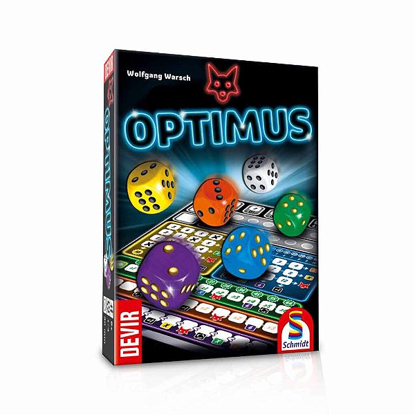 Optmus Jogo de Tabuleiro de Dados (Melhor Jogo Estratégico do ano)