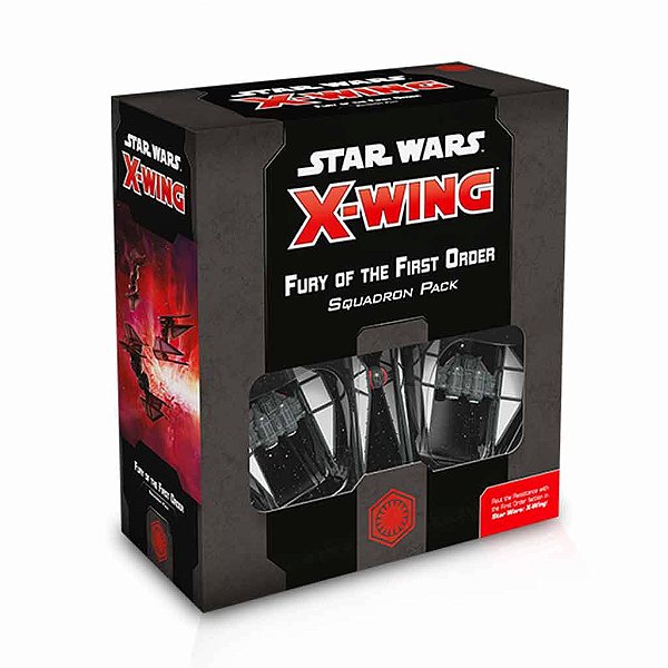 Star Wars X-Wing 2.0: Fury of the First Order Squadron Pack - Wave 9 - Inglês (Pré-Venda)