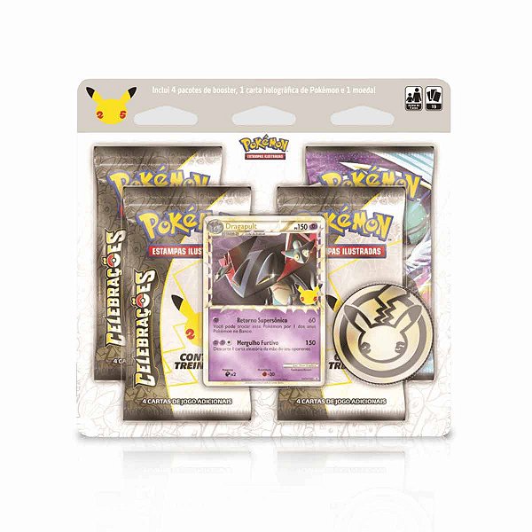 Cartas Pokémon Blister Quadruplo Celebrações