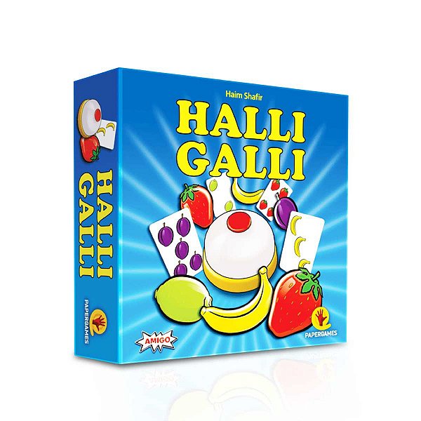 Halli Galli Jogo de Tabuleiro PaperGames