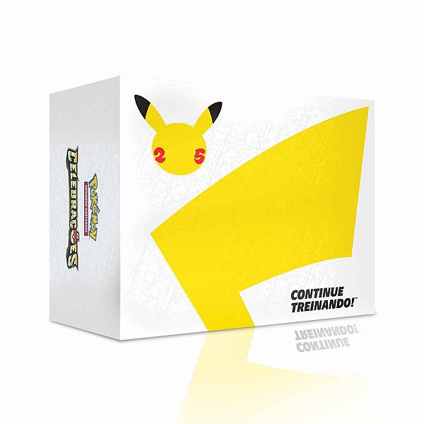 Box Cartas Pokemon Coleção Dourada Celebrações 25 Anos