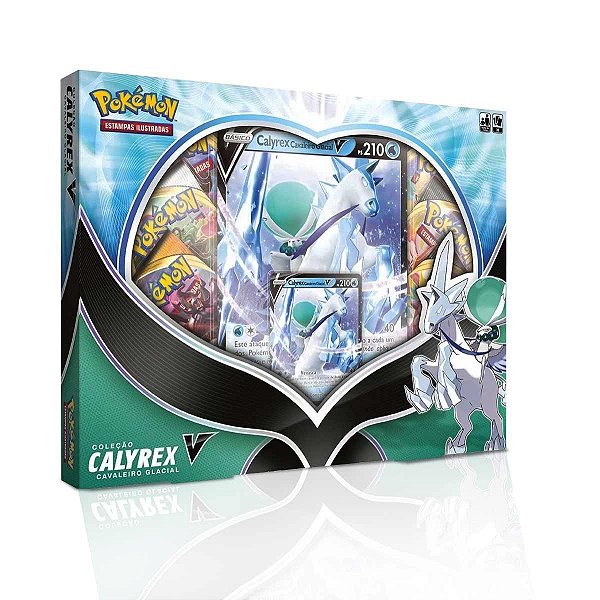 Box Pokémon Calyrex Cavaleiro Glacial V - Copag