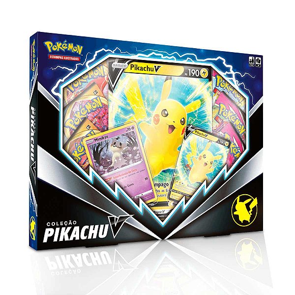 Box Pokemon Coleção Pikachu V Copag Original E Lacrado