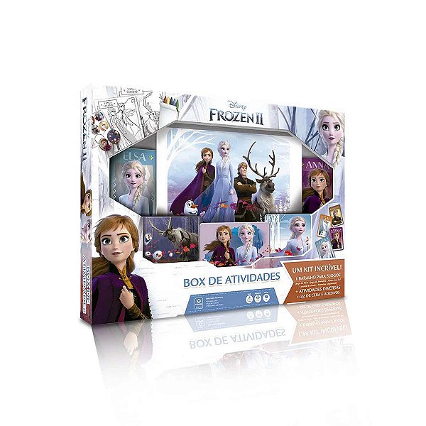 Frozen 2 - Box de atividades - Jogo infantil - Copag