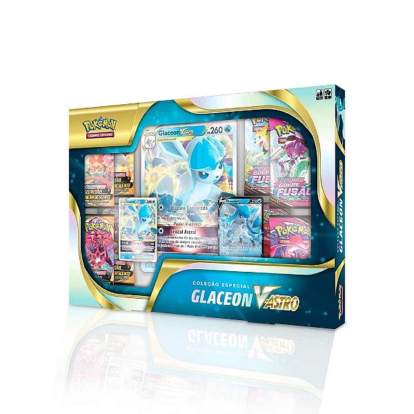 Box de Cartas Pokémon Especial Glaceon V-ASTRO