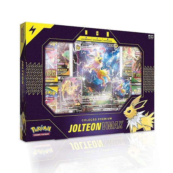 Box de Cartas Pokémon Premium Jolteon VMAX